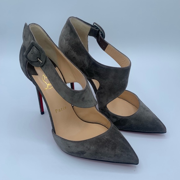 Christian louboutin sharpeta 100 beau velours - Picture 1 of 9